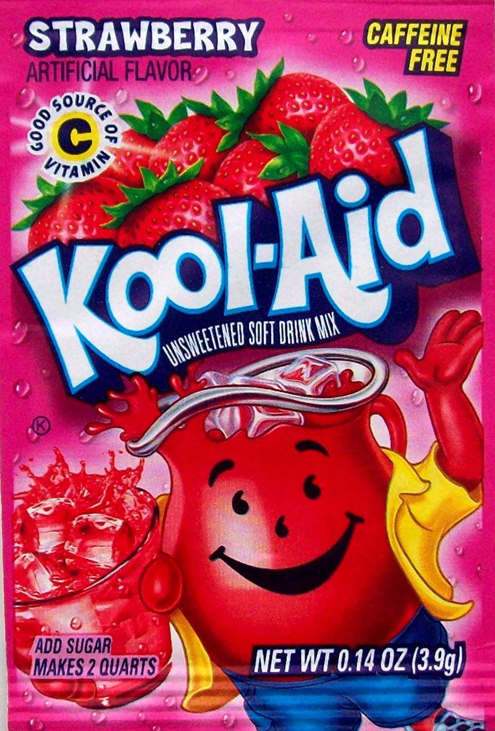 10 Strawberry KoolAid Packs