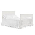thumbnail image 2 of Evolur Universal Convertible Crib Safety Bed Rail, 36" x 19", Brush White, for Toddlers, 2 of 4