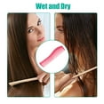 thumbnail image 5 of Unique Bargains 2 Pcs Anti Static Hair Comb Wide Tooth for Thick Curly Hair Hair Care Detangling Comb Dark Pink, 5 of 7