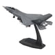 thumbnail image 1 of Modelo de avión J35 a escala 1:100 con soporte de exhibición, material didáctico, recuerdo de avión de juguete. Fuerzas aéreas, 1 of 9
