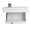 White, variant on Giaone Contemporary Floating Shelf Wall Mounted Drawer with Compartment Storage Rack For Book Plant Decoration