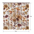 thumbnail image 5 of Waterproof Beautiful Colorful Floral Shower Curtain 72x72 Inch Boho Style Polyester Unique Shower Curtain for Bathroom Hotel Home Decor with 12 Plastic Hooks, 5 of 5