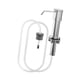 thumbnail image 5 of Dispensador de jabón para platos con dispensador de jabón integrado. Fácil de usar y portátil con extensión. Plata, 5 of 9
