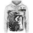 thumbnail image 5 of Sudadera con capucha informal de otoño para hombre, sudadera con capucha con estampado de águila fresca, sudadera con capucha holgada de moda, ropa Y2K, sudadera de moda, 5 of 5