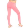 thumbnail image 3 of Stretch Is Comfort Girl's Cotton Leggings | Child Size 4 -14, 3 of 5
