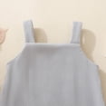thumbnail image 5 of mgoYE Baby Girl Clothes 0-3 Months My First St Patricks Day Baby Boy Girl Outfit Overalls Sleeveless Bubble Romper Infant Clothes Boys Girls(Grey,3-6 Months), 5 of 9
