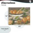 thumbnail image 4 of Stupell Industries Modern Oranges in Stillness Canvas Art, 20 x 16, by Melissa Wang, 4 of 8