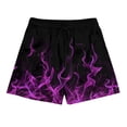thumbnail image 4 of Ofertas en Prime Today DDAPJ pyju Mens Graphic Shorts Lightweight Drawstring Summer Beach Shorts Novelty Print Swim Trunks with Pockets Hot Pink M, 4 of 9