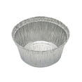 thumbnail image 3 of EeaseMX 50 cuencos de aluminio de 258 ml, redondos, desechables, para barbacoa, para tartas y pasteles caseros, 12 x 4,1 cm (sin tapa), 3 of 7