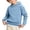 Blue, variant on Gfyviroh Kids Sweatshirts for Boys Trendy Casual Long Sleeve Hoodies Oversized Lightweight Solid Comfy Hooded Sweatshirt
