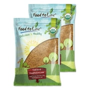 Organic Whole Golden Flax Seeds, 16 Pounds - Non-GMO, Kosher, Raw, Vegan - by Food to Live