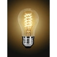 thumbnail image 3 of Better Homes & Gardens A15 Vintage LED Light Bulb, 40 Watts, Soft White Filament, E26, Dim, 2 Pk, 3 of 13