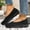 Black, variant on Womens Barefoot Slip On Sneakers, Minimalist Zero Drop Casual Walking Shoes, Breathable Lightweight Yoga Running Beach House Footwear