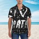 thumbnail image 2 of Balery I love Math Camisas hawaianas de manga corta para hombre, camisas playeras de corte holgado, camisas de vacaciones con botones,Large, 2 of 7