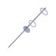 thumbnail image 1 of Eigraketly Soporte para caña de pescar de acero inoxidable, accesorio profesional para deportes al aire libre, aparejos estables simples, soporte para Herramientas eléctricas 35cm Eigraketly  TO011644-01, 1 of 6