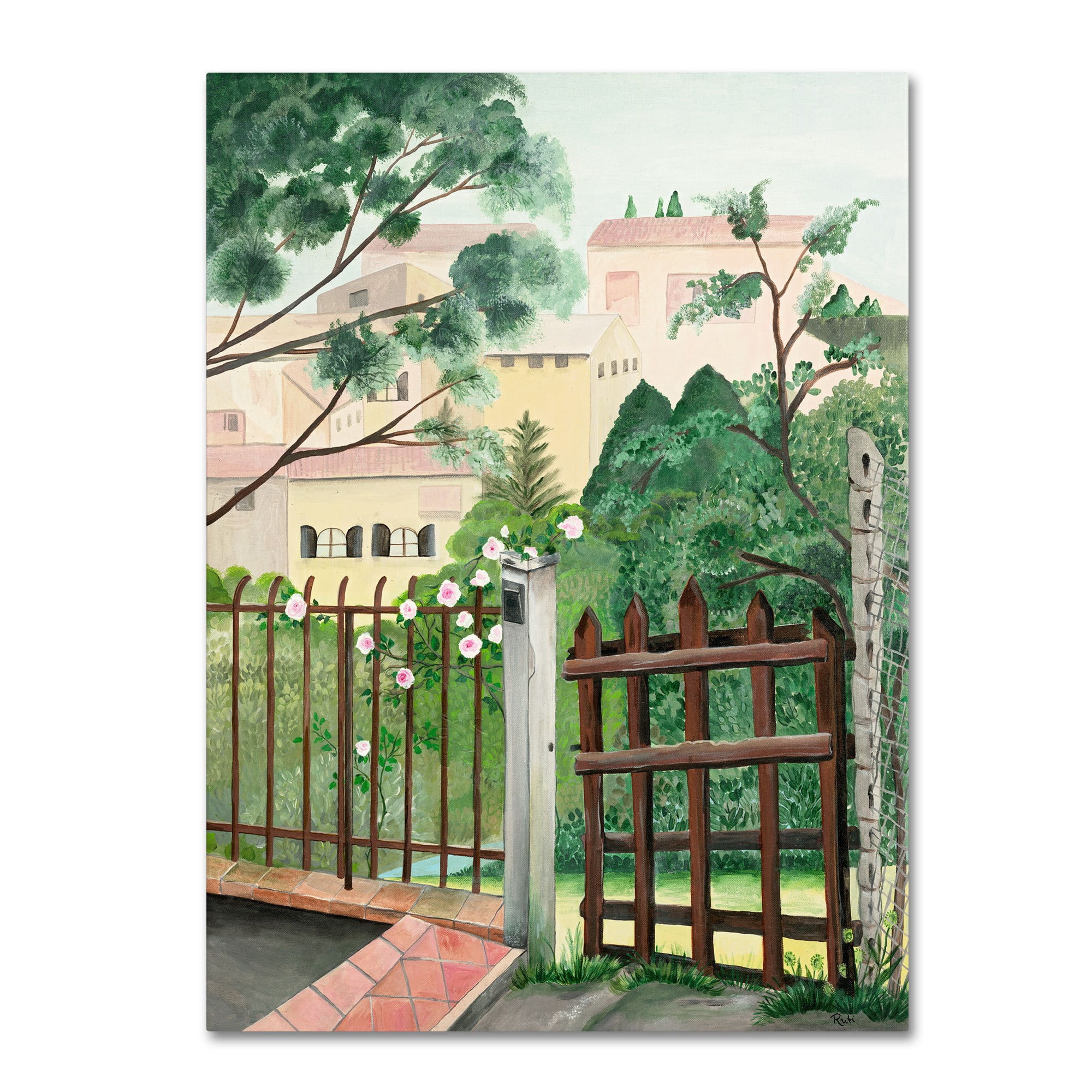 Trademark Fine Art "Canvas Art" Canvas Art by Valley Home