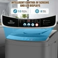 thumbnail image 4 of Veeboto Portable Washing Machine, 15.6lbs Washer Machine with 10 Wash Programs/8 Water Levels, Laundry with LED Display & 1 Adjustable feet for Home, Apart, Bathroom, 4 of 9