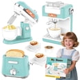 thumbnail image 1 of Juego de juguetes Play Kitchen Appliances, cafetera Ehome, batidora y tostadora, 1 of 9