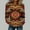A1390 Multicolor, variant on Retro Sweatshirt for Women Tribal Pattern Graphic Print Crewneck Long Sleeve Classic Relaxed Fit Casual Cozy Pullover Southwest Bohemian Fashion Clothes