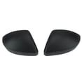 thumbnail image 1 of 2pc Rearview Mirror Cover Cap Door Rearview Mirror Cover Caps Replacement for Range Rover Matte Black, 1 of 9
