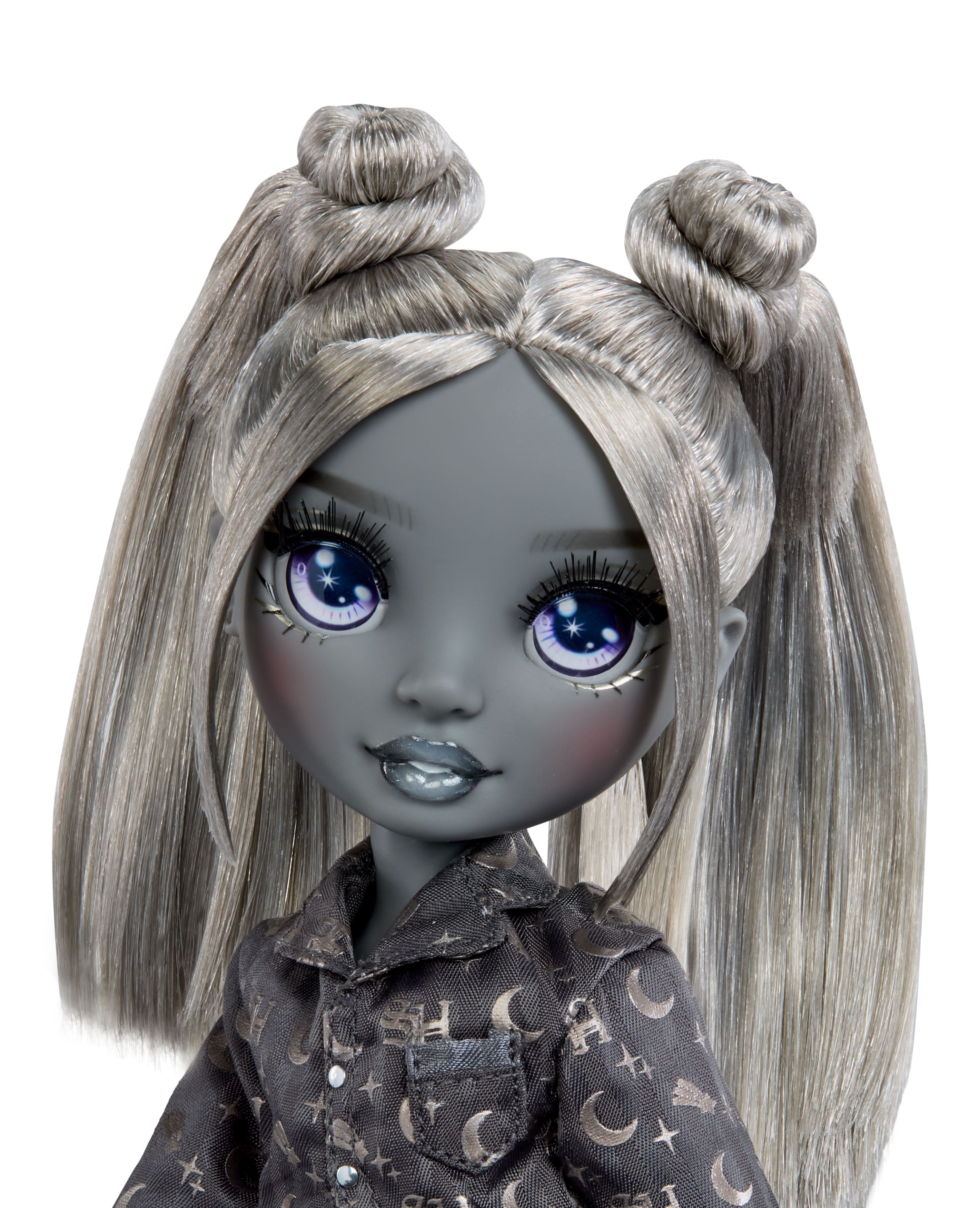 Rainbow High Shadow High Girl's Night Luna Madison - Grayscale 11" Fashion Doll, Grey Hair & Outfit