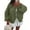 #00 8 Army Green, variant on TrdSipl Womens Tie Front Cardigan Sweaters Cute Bow Long Puff Sleeve Sweater Winter Loose Ribbed Knit Stylish Knitwears White M