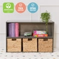 thumbnail image 4 of ECR4Kids Streamline 2-Shelf Single-Sided Storage Cabinet, 24in, Classroom Furniture Grey Wash, 4 of 9