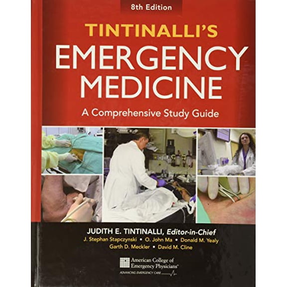Pre-Owned Tintinalli's Emergency Medicine: A Comprehensive Study Guide (Hardcover) 007179476X 9780071794763