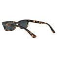 thumbnail image 3 of Womens Fashion Sunglasses Stylish Rectangular Frame UV 400 Tortoise, 3 of 4