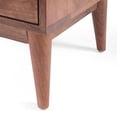 thumbnail image 4 of GDF Studio Senoia Mid Century Modern Handmade Mango Wood 3 Drawer Chest, Light Oak, 4 of 10