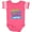 Football Pink and White, variant on Inktastic Farrier Quote Boys or Girls Baby Bodysuit