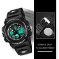 thumbnail image 6 of Digital Sport Watch for Age 5-12, Waterproof Outdoor Watches Analog Wrist Watches with Alarm Stopwatch for Age 5-12 Christmas Birthday Gift, 6 of 7