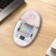 thumbnail image 1 of Ratón de ordenador recargable USB C CUTICAT ratón silencioso totalmente transparente para tableta portátil Rosa, 1 of 8