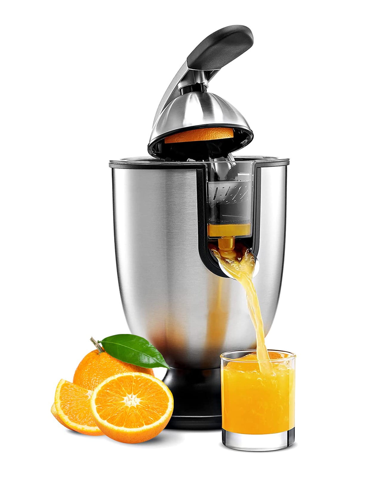 Electric Citrus Juicer for Oranges Lemons Grapefruits, with Soft Grip