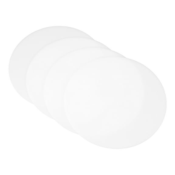 LEORX Lampshade Diffuser Anti-Glare Light Diffusion Sheet for Drum Lampshades Ps Plastic 4PCS