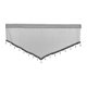 thumbnail image 3 of Cortinas de medio sombreado, fondos decorativos universales transpirables, cenefa de pantalla de ventana para oficina, hogar, vacaciones, cocina, baño Gris mayimx Cortina de ventana, 3 of 9