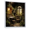 thumbnail image 2 of Designart "Rustic Woodland Bathroom Retreat IV" Bathroom Floater Framed Wall Decor, 2 of 7