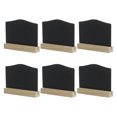 thumbnail image 3 of 6 mini pizarras de doble cara con soporte para exhibiciones de mesa en interiores, 3 of 8