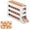 Color 475, variant on 4 Tiers Egg Holder for Fridge, Auto Rolling Egg Rack Holder, Large Capacity Egg Organizer, Holds 30 Eggs, Space-Saving Egg Holder Rack for Refrigerator Kichen Cabinet (Gray)