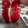 thumbnail image 3 of Balenciaga White and Red Sock Sneakers, 3 of 3