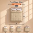 thumbnail image 3 of Utopia Bedding King Comforter Duvet Insert, All-Season Lightweight Down Alternative with Corner Tabs, Beige, 90 x 102 in, 3 of 9