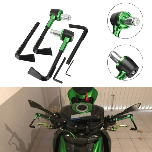 Palancas de protección de freno de motocicleta, protección de empuñadura de motocicleta CNC Accesorio de motocicleta Palancas de protección de freno de motocicleta Diseño a prueba de futuro