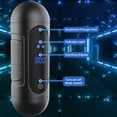 thumbnail image 3 of OCTMOM 2 in 1 Automatic Male Masturbator,Masturbators with 12 Vibration Modes , Black, 3 of 5