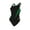 Black/Green, variant on Aqua Sphere Swimsuit MP TEAM SPLICE