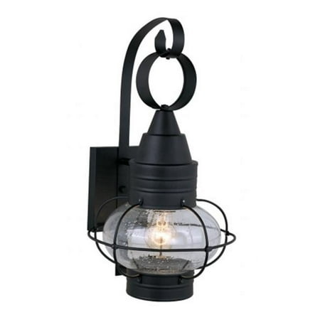 

Vaxcel International Chatham Outdoor Wall Light - Textured Black - 10 in.