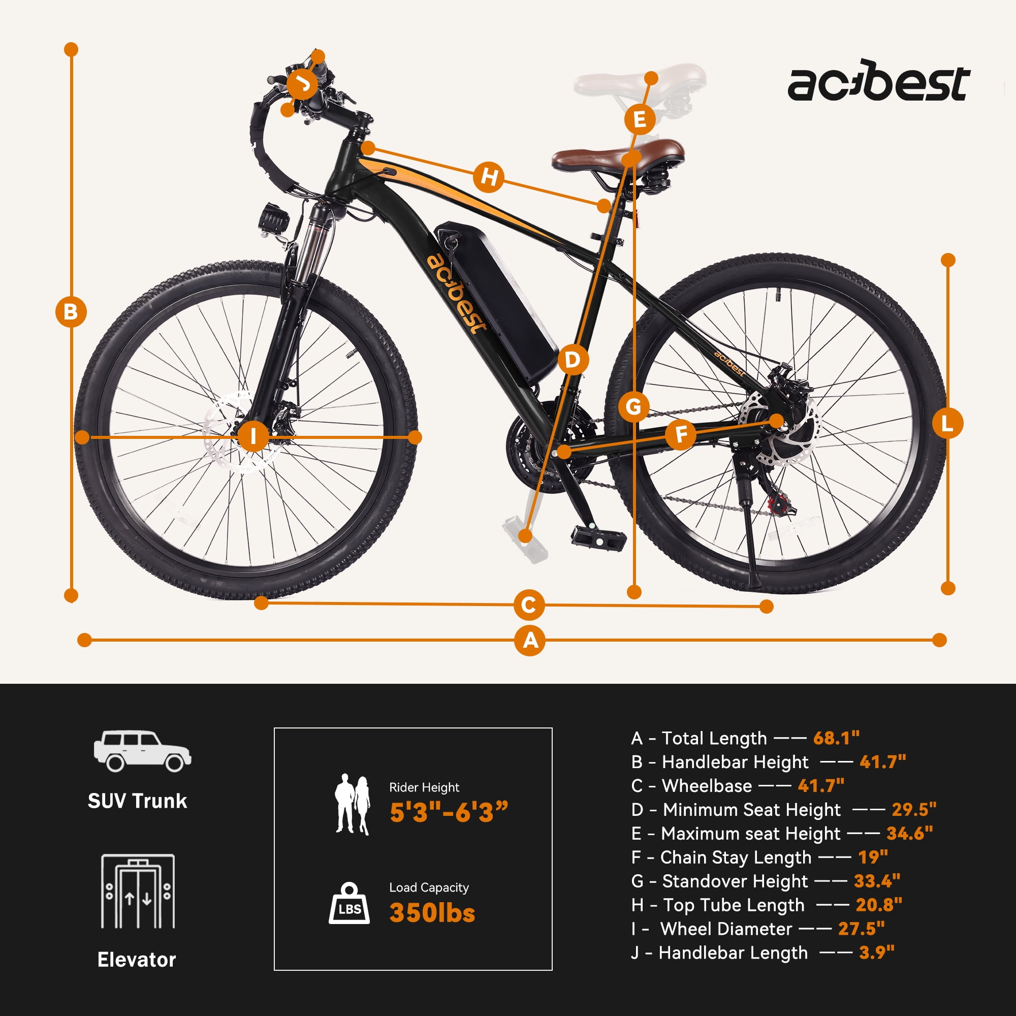 Electric Bike for Adults, 1200W Peak Mountain Ebike, 27.5" Adult Electric Bicycle with 48V Removable Battery, 21 Speed, Black