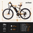 thumbnail image 6 of Electric Bike for Adults, 1200W Peak Mountain Ebike, 27.5" Adult Electric Bicycle with 48V Removable Battery, 21 Speed, Black, 6 of 8
