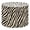 Color 1, variant on Linen Drum Lamp Shades Zebra Stripe Black Beige Abstract Design 13" x 13" x 10" Lampshade for Table Lamps Floor Lamps Lamp Shade Replacement Easy Assembly Required