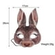 thumbnail image 5 of Accesorios De Cosplay Cubierta Facial De Animal Cubierta Facial De Conejo De Media Cara Cubierta Facial De Animal De Pascua De Halloween Cubierta Facial De Conejo De Media Cara ANGGREK Otros, 5 of 5