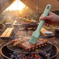 thumbnail image 5 of Cook With Color Silicone Basting Brush, Heat-Resistant Pastry and BBQ Sauce Brush, Sage, 5 of 5
